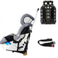 Car Seat Travel Cart with Buckle Webbing for Airport, Carseat Roller Dolly Trolley Luggage Cart, Foldable and Stowable Under Air