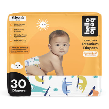 Hello Bello Premium Baby Diapers Size 2 I 30 Count Of Disposable, Extra-Absorbent, Hypoallergenic Diapers With Snug And Comfort