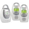 Vtech Dm221-2 Audio Baby Monitor With Up To 1,000 Ft Of Range, Vibrating Sound-Alert, Talk Back Intercom, Night Light Loop & Two