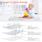 Baby Portable Changing Pad Waterproof Diaper Changing Mat Travel 3 Pack Washable Mattress Pad Reusable Under Pads Changing Pad L