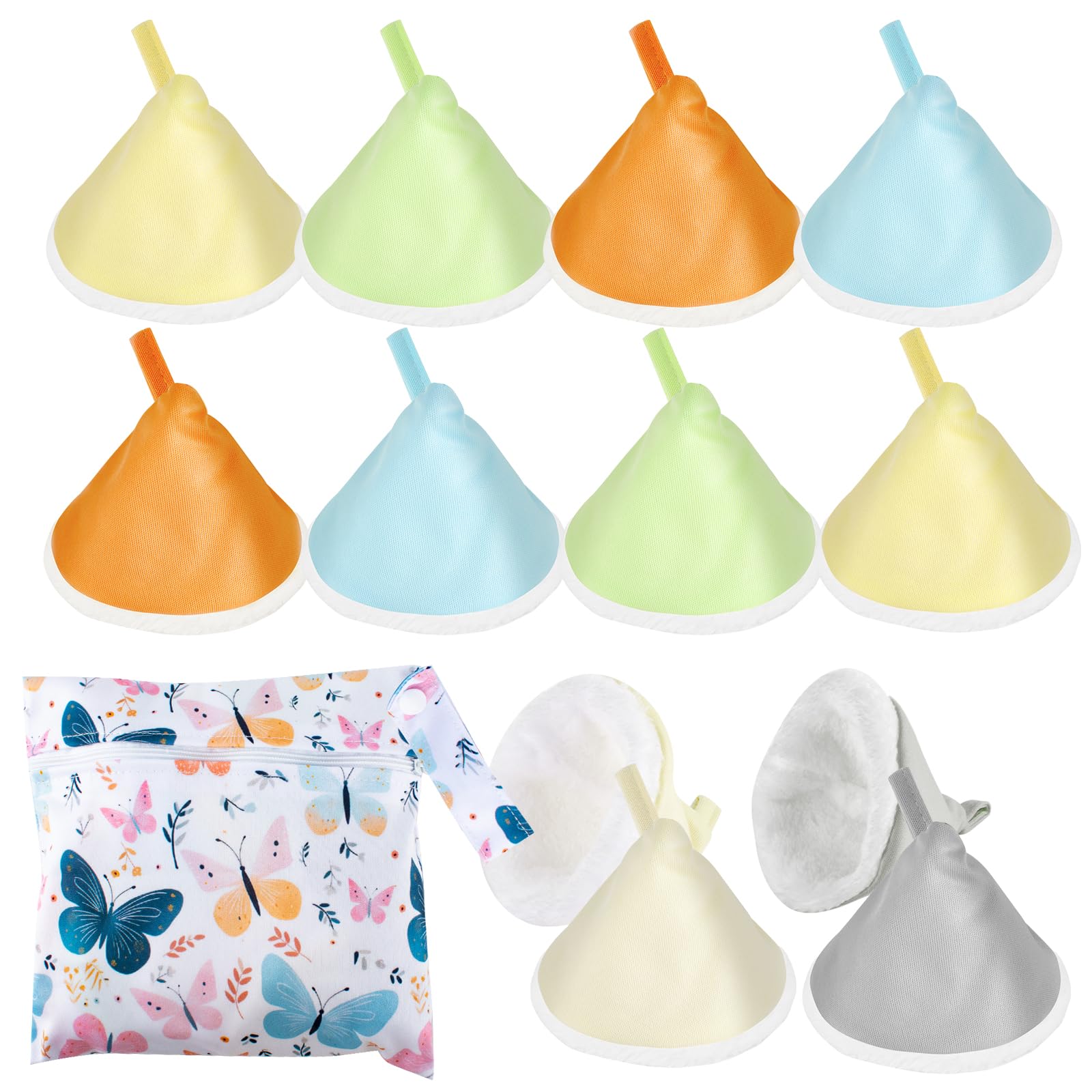 12 Pcs Peepeeteepe For Baby Boy With Storage Bag, Reusable Pee Pee Teepe Peepeeteepe Baby Boy With Hang Loop (6 Patterns)