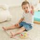 kidus Montessori Magnetic Wooden Fishing Game for Toddlers 1-3 Years Old,Fine Motor Skills Early Learning Eyes Hands Cooperation