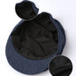 A&J Design Infant Boy Vintage Drivers Cap (3-6 Months, Navy Blue)