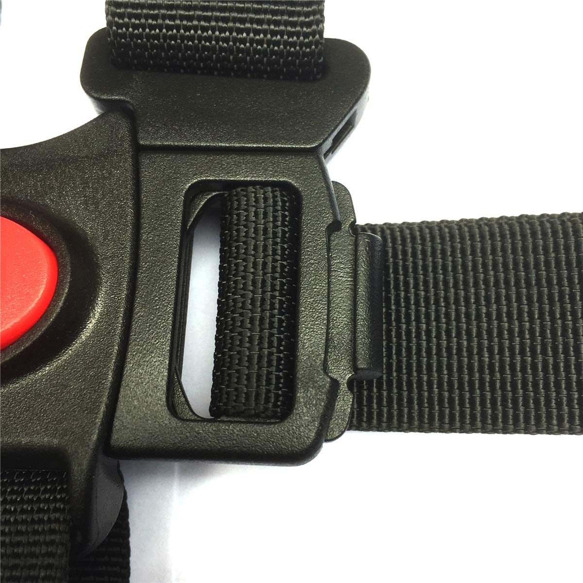 Zarpma Baby 5 Point Harness Belt Adjustable Strap 2.5Cm Width For Stroller High Chair Pram Buggy Children Kid Pushchair