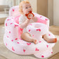 Upgraded Inflatable Baby Seat for Babies 3-36 Months,Anti-Fall Design , Sit Me Up Floor Seat for Baby, Infant Beach Chair, Baby 