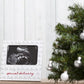 Little Holly Special Delivery Christmas Sonogram Frame, Baby Ultrasound Photo Frame, Baby Announcement Gift, Baby Holiday Keepsa