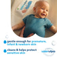 Waterwipes Plastic-Free Original Baby Wipes, 99.9% Water Based Wipes, Unscented & Hypoallergenic For Sensitive Skin, 300 Count (