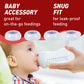 4-Pack Baby Bottle Rings For Philips Avent Natural Bottles, Baby Bottle Replacement Screw Ring Collars, Baby Bottle Nipple Rings