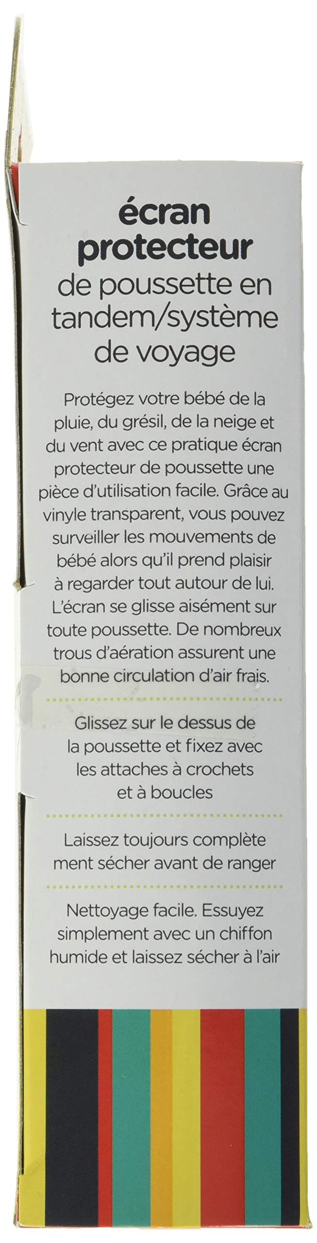 Jolly Jumper Travel System Weathershield - Protects, Baby, Large Stroller And Contents From Rain And Other Elements