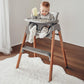 Fodoss 4 in 1 Foldable High Chairs for Babies and Toddlers with Waterproof Cushion, Easy to Clean Baby Chair for Eating, Feeding