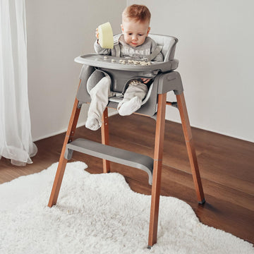 Fodoss 4 in 1 Foldable High Chairs for Babies and Toddlers with Waterproof Cushion, Easy to Clean Baby Chair for Eating, Feeding