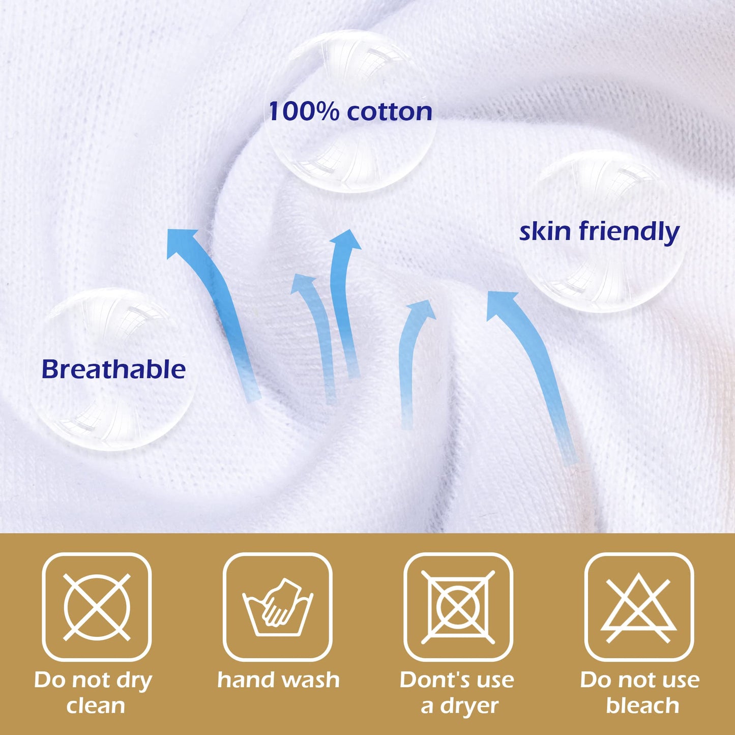 Big Elephant Potty Training Underwear, 100% Cotton Absorbent Unisex Toddler Pee Pants For Boys & Girls, 9-10Y