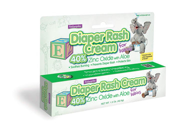 Diaper Rash Cream for Babies 40% Zinc Oxide with Aloe 4 Pack