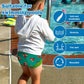 Moomoo Baby Swim Diapers 3 Pcs Waterproof Reusable Swim Diapers For Baby Girls And Boys Swim Lesson 4T