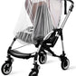 Kidluf Mosquito And Bug Net For Baby Strollers, Bassinets, Cradles And Car Seats - Insect Net Safe Mesh White Buggy Cover For Pu