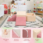 Loaol Foam Climbing Toys For Toddlers, 6Pcs Climb And Crawl Activity Playset, 5 In 1 Soft Crawling Climbing Blocks Indoor, Toddl