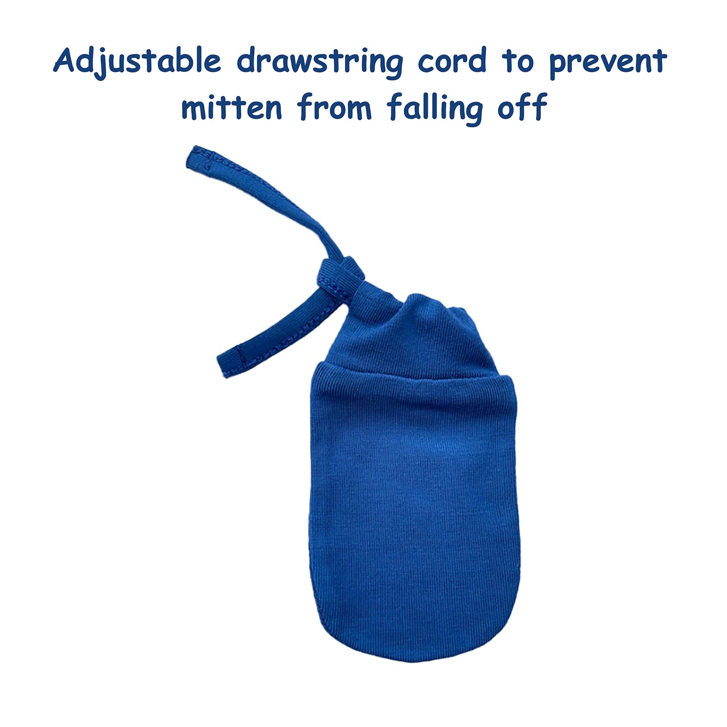 Bamboo Baby Mittens For Eczema, 6-12 Months, Baby Gloves For Dry Skin, Overnight Moisturizing Gloves, 3 Pairs