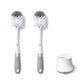 OXO Tot Bottle Brush with Nipple Cleaner and Stand - Gray, 2-Pack