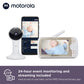 Motorola Baby Monitor Vm65-5' Wifi Video Baby Monitor With Camera Hd 1080P - Connects To Smart Phone App, 1000Ft Long Range, Tw