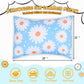 Uomny Toddler Pillowcases For Girls 13X18 12X16 14X19 Flower Baby Pillow Case 2 Pack Small Pillow Covers For Travel Pillow Blue