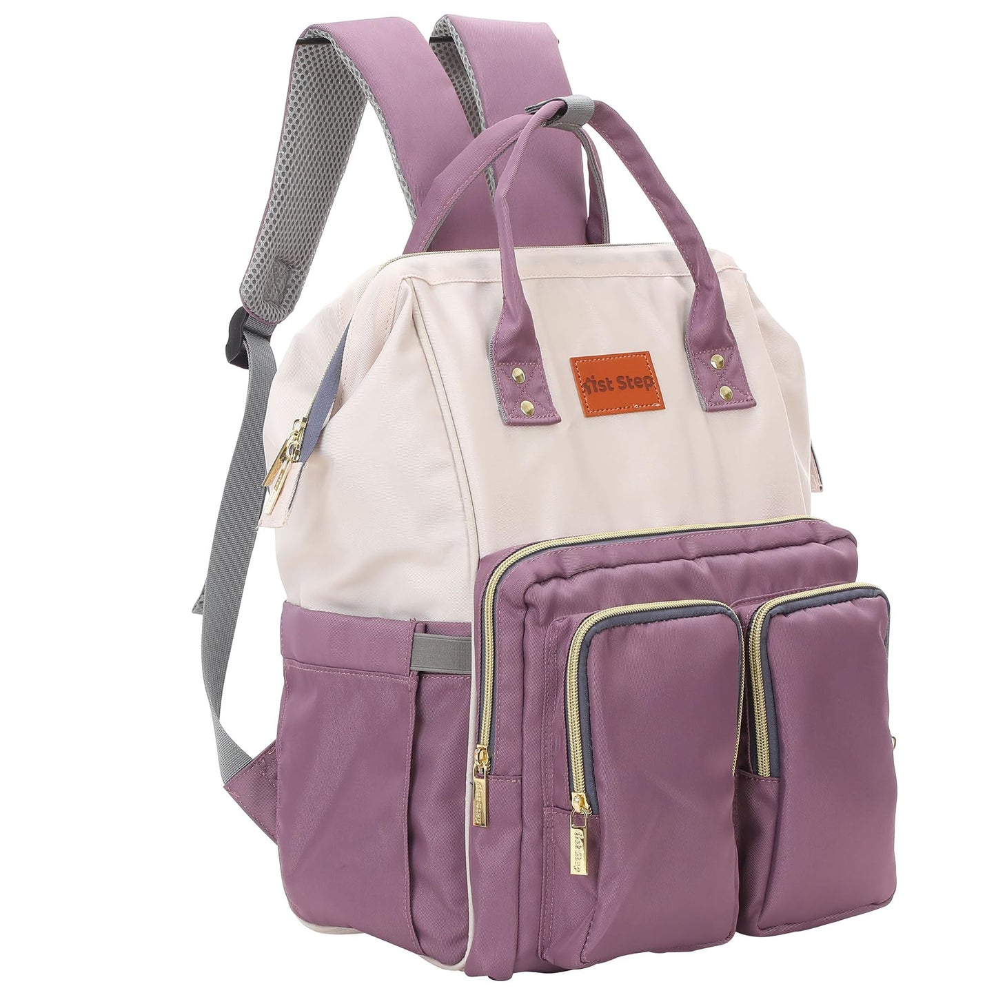 1St Step Smart And MultiFunctional Diaper Bag (Purple)