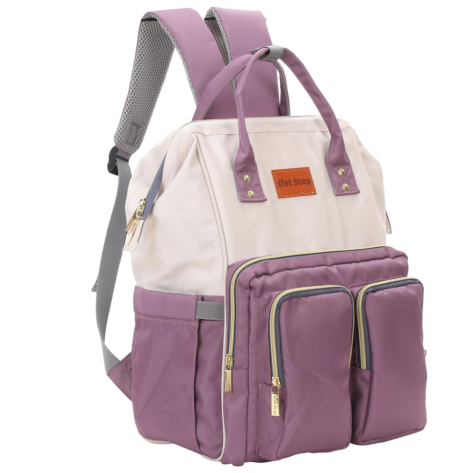 1St Step Smart And MultiFunctional Diaper Bag (Purple)