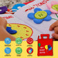 My Quiet Book by Pockets of Learning Montessori Basic Life Skills Activity Toy | Interactive Early Education Preschool Activity
