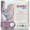 Bambo Nature Hypoallergenic Baby Diapers, Eco-Labelled Sustainable Diapers, Enhanced Leakage Protection, Totally Chlorine-Free,