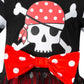 Bakjuno Toddler Baby Gir Halloween Pirate Princess Cosplay Birthday Halloween Christmas Outfit For Infant Romper Jumpsuit With H