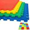 Babypro Multicolour KidS Play Mat For Floor Cushioning (Set Of 16, 12Mm) Interlocking Tiles, Soft, Durable, EcoFriendly, Anti