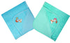 MITWA Enterprises Soft Cotton Baby Hooded Towels  Pack of 2 (Blue || Green)