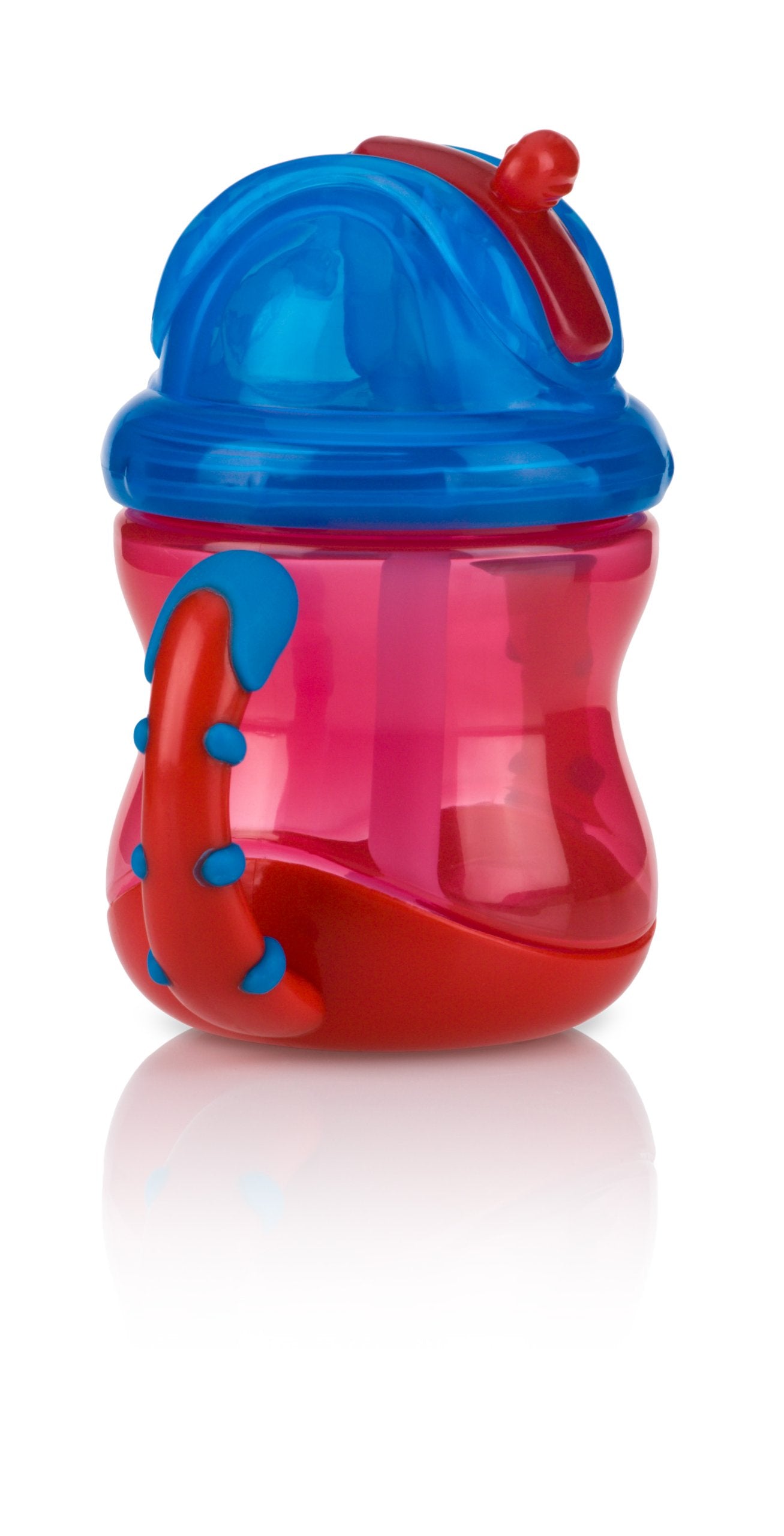 Nuby Two-Handle Flip N' Sip Straw Cup