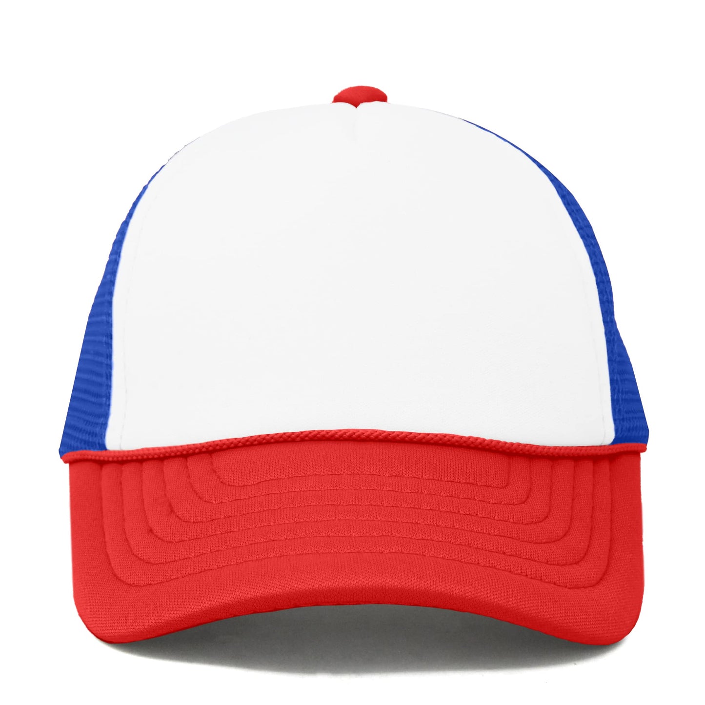 Dalix Infant Trucker Hat Baby Cap Tiny Extra Small Boys Red White Royal Blue