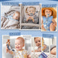Alvababy Baby Pacifier Clips For Girls Pacifier Universal Holder Leash Pacifier Clip Binky Holder 8 Pack 8Dp12