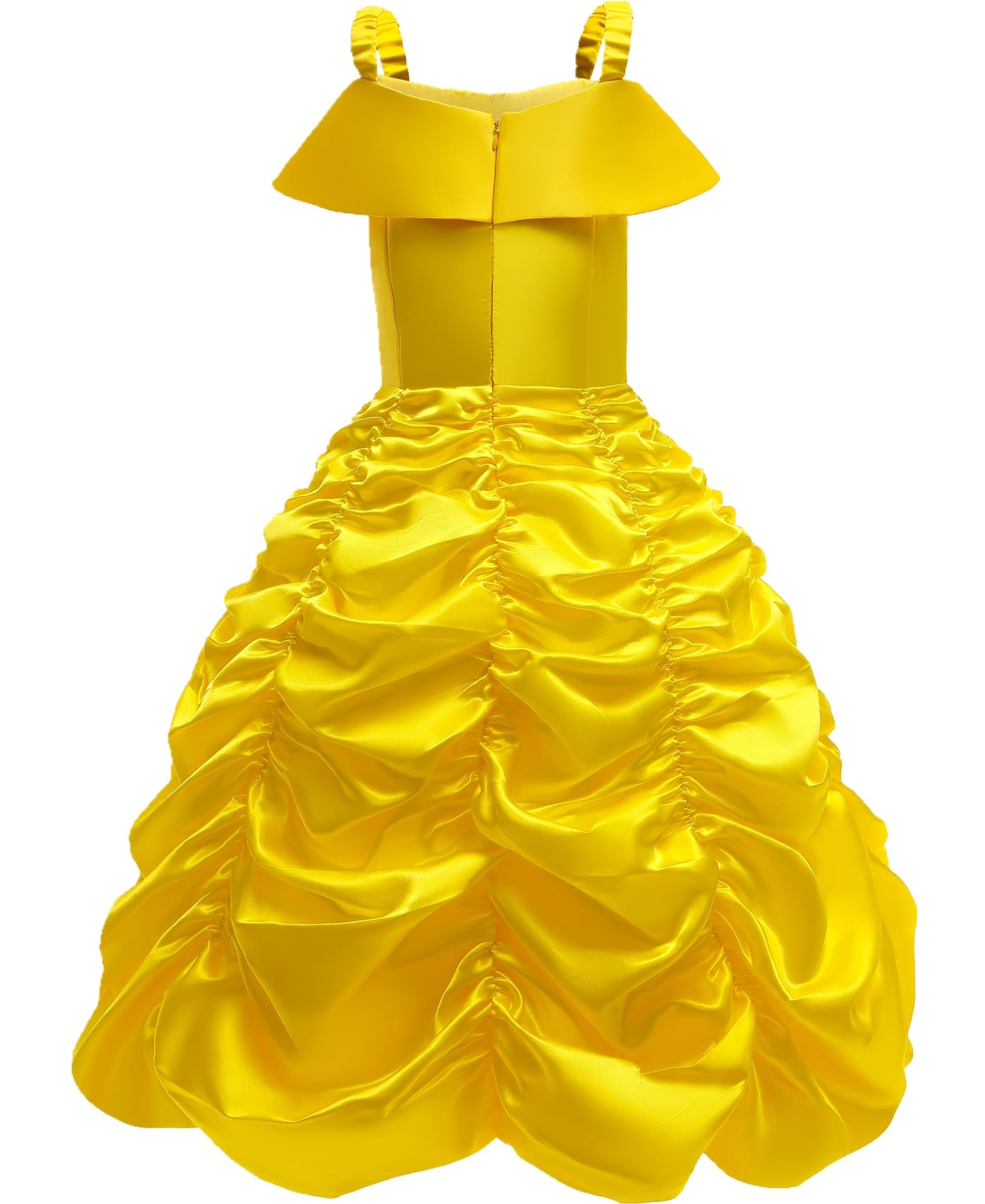 Princess Dresses For Girls Halloween Costumes Princess Belle Costume For Girls Kids 4T 5T(120Cm,E39)
