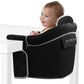 Elegant Faux Leather Hook On High Chair For Table - Clip On High Chair To Table, Portable High Chair For Travel, High Chairs For