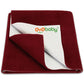 Oyo Baby Instadry AntiPiling Fleece Extra Absorbent Quick Dry Sheet For Baby, Baby Bed Protector, Waterproof Baby Sheet, Large 