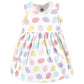Hudson Baby Baby Girls Hudson Infant Girl Cotton And Cardigan Set, Easter Eggs, 0-3 Months Casual Dress, Easter Eggs, Months Us