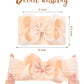 Doboi Baby Girl Hair Bows And Nylon Headbands Set - 20Pcs Infant Toddler Accessories With Big Bows
