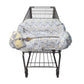 Boppy Shopping Cart And High Chair Cover, Sunshine Yellow And Gray Chevron With Changeable Slideline Sun Book Toy, Plush Comfort