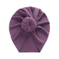 Baby Hats Newborn Baby Turban Baby Girls Hospital Hat Infant Toddler Kid Hat Big Hair Bow Top Knot Head Wrap