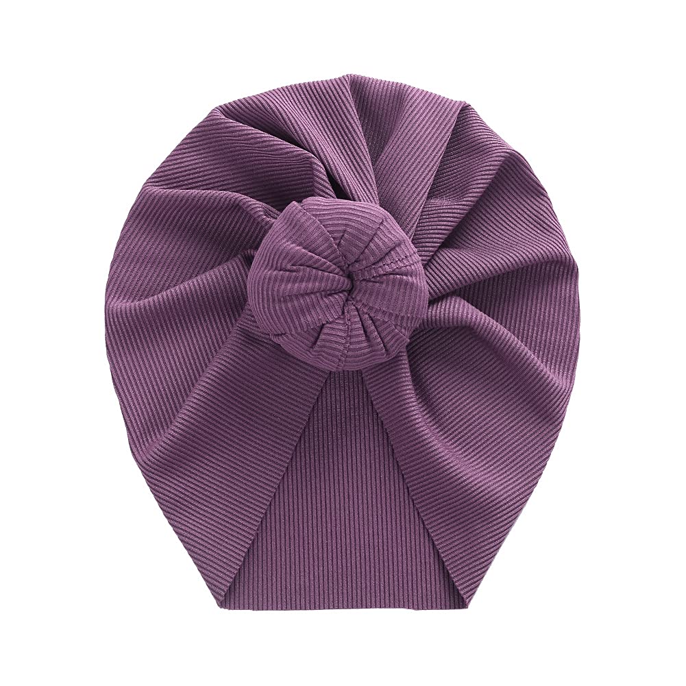 Baby Hats Newborn Baby Turban Baby Girls Hospital Hat Infant Toddler Kid Hat Big Hair Bow Top Knot Head Wrap