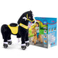 PonyCycle Pony Cycle 4-8 Ride on Pony Toy Spring Rocking Horse Riding Toy Essential Model E (35.4 Height/Size 4) Horse Rider Rid