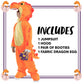 Spooktacular Creations Dinosaur Costume Kids, T-Rex Costume Outfit With Egg For Toddler Child Halloween Dress Up Party
