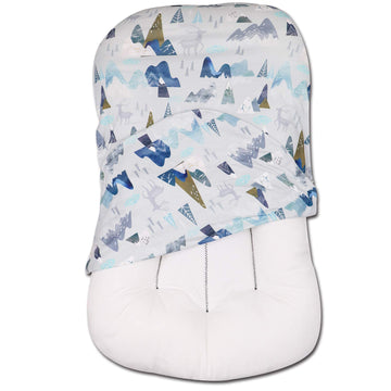 Swesen Baby Lounger Cover, Removable Infant Lounger Slipcover For Boys Girls, Ultra Soft Cover For Newborn Lounger, Snug Fitting