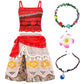 WonderBabe Girls Adventure Costumes Outfit Skirt Set Princess Halloween Christmas Dress Up Fancy Party Birthday Dress Christmas 