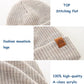 2 Pack Beanie For Toddler Boys Elegant Warm Boys Beanie Classic Grey Knit Winter Hat For Kids