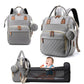 Handcuffs Multifunctional Waterproof Diaper Bag For Mothers For Travel, Mother Travel Bag, Waterproof Material, Large Storage Ca