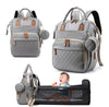 Handcuffs Multifunctional Waterproof Diaper Bag For Mothers For Travel, Mother Travel Bag, Waterproof Material, Large Storage Ca