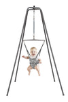 Jolly Jumper *Elite* Safari Print Saddle - The Original Jolly Jumper With Stand. Trusted By Parents To Provide Fun For Babies An